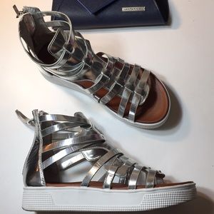 Metallic MIA sandals size 6